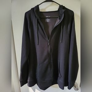 Torrid Active Wear Black Zip Up Hoodie